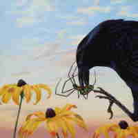 Andrea Johnson - "Blackbird with Spider"