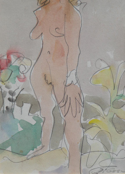 Victor Di Gesu - "Standing Nude"