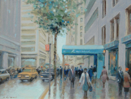 Andre Gisson - "New York Street Scene"