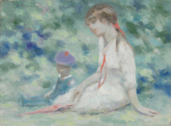 Andre Gisson - "Mother And Child Sitting"