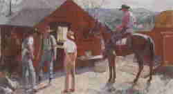 Donald Teague - "Ranch Hands Get The Word"