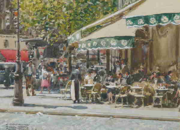 Donald Teague - "Paris Cafe"
