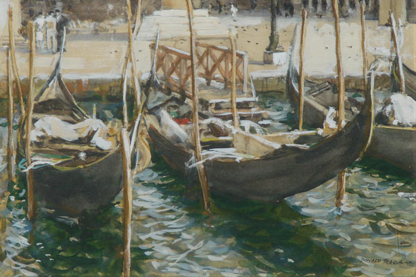 Donald Teague - "Along The Mole - Venice"