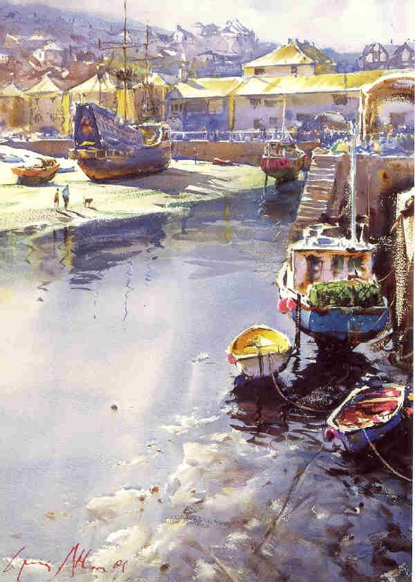 Greg Allen - "Low Tide, Brixham, England"