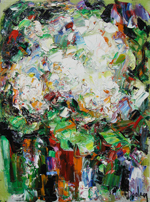 Helen Dooley - "White Geranium #2"