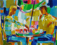 Helen Dooley - "The Chess Players"