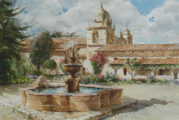 Jack Lestrade - "South Court At The Mission"