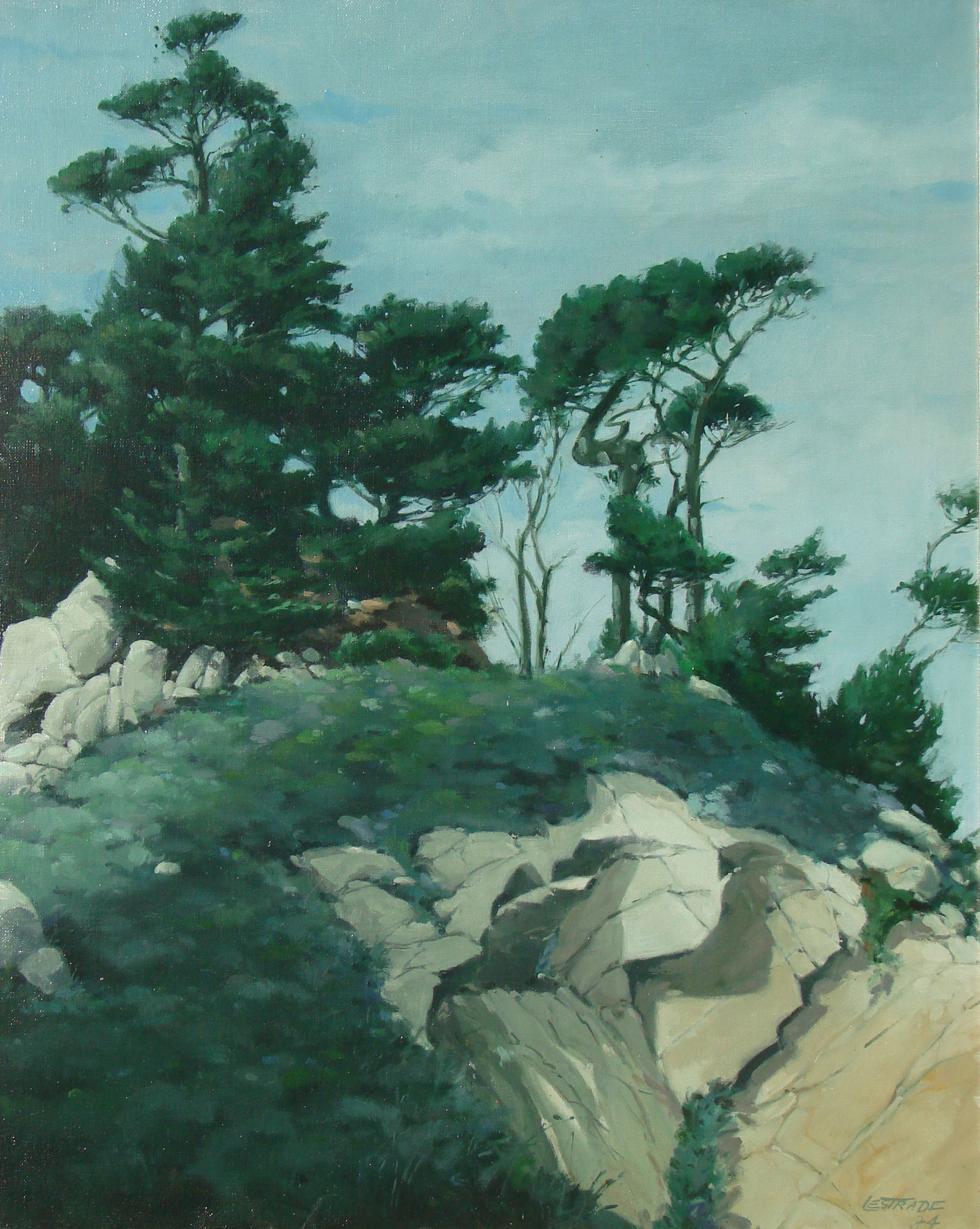 Jack Lestrade - "Promontory At Whaler's Cove"