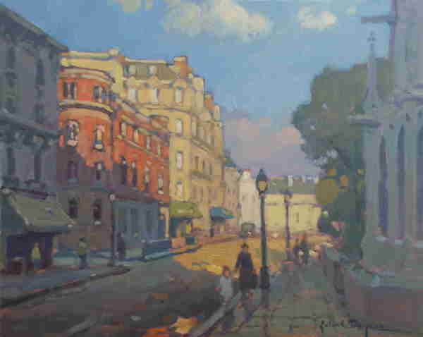 John C. Traynor - "Street Corner, San Francisco"