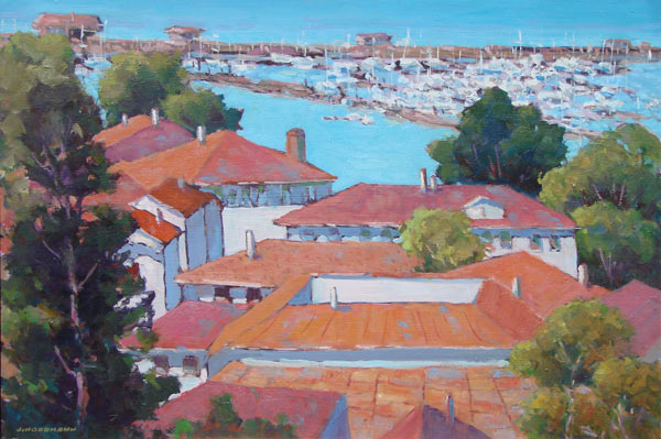 Joseph Nordmann - "Above The Marina"