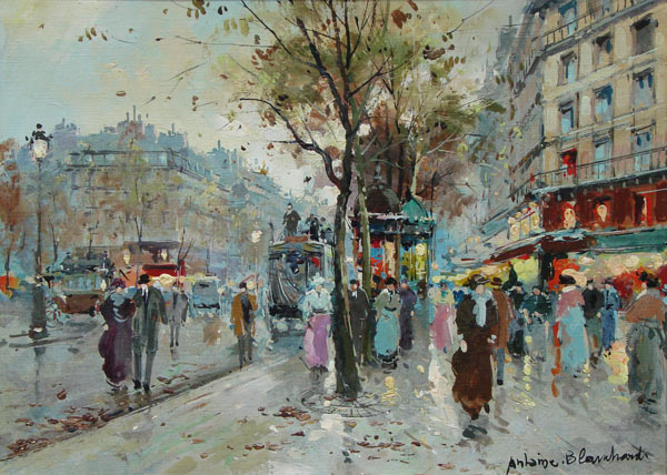 Antoine Blanchard - "Theatre des Varieties"