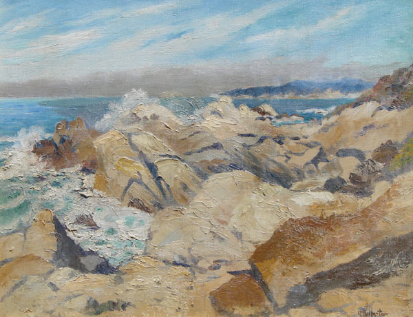 Josephine Culbertson - "Waves On The Rocks"